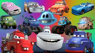 Looking For Disney Pixar Cars 3 Lightning Mcqueen, Luigi, Hudson Hornet, Bobby Swift, Fillmore, Mack