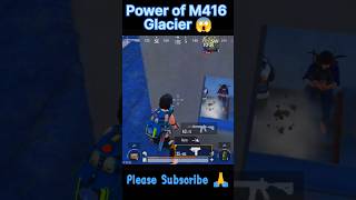 Power of M416 Glacier ❤️ | 1 vs 2 clutch 🥵 | Apartment Fight 🥵 | #glacier #bgmishorts #shortsfeed