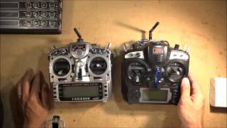 Frsky taranis vs turnigy 9x close look