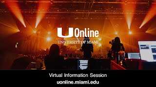 UOnline Frost School of Music Virtual Information Session