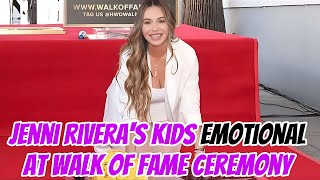 Jenni Rivera's Children Reflect on Her Legacy at Walk of Fame Star Unveiling