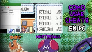 FACIL Y RAPIDO Cheats en VBA Emulador GBA PC Pokémon Esmeralda