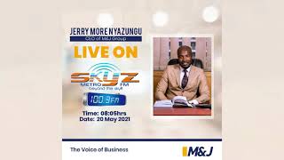 M&J Group CEO Jerry More Nyazungu Interview with BKay on Skyz Metro FM In Bulawayo