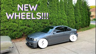 E46 M3 gets RARE HRE wheels.... but we have some issues