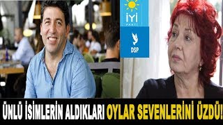 Siyasete Giren Ünlü İsimlerin Aldıkları Oy Oranları Sevenlerini Şaşırttı!