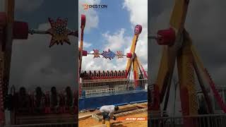 Top spin ride installation in Nigeria #bestonrides #topspinrides