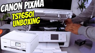 Canon Pixma TS7650i Printer Unboxing