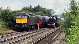 44871 pulling Scarborough Spa Express. August 1st