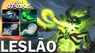 LESLÃO - Soft Support - Pugna | Ranked Gameplay | Dota2 Pro Learn |