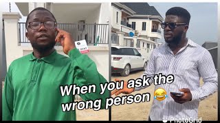 When u ask the wrong person || brainjotter drcraze