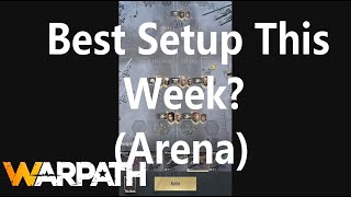 Warpath - (Arena) Learn how to win this week