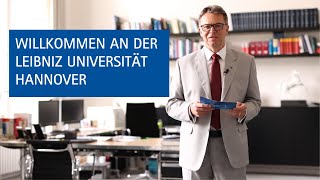 Begrüßung der Erstsemesterstudierenden durch den Präsidenten der LUH, Prof. Dr. Volker Epping