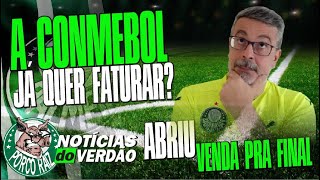 A CONMEBOL ENDOIDOU! LIBEROU INGRESSOS! VAMOS TENTAR ENTENDER MELHOR!!!