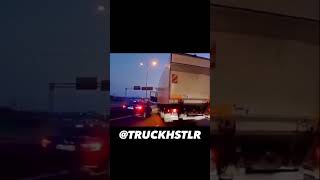 Trucker immediately regrets road rage