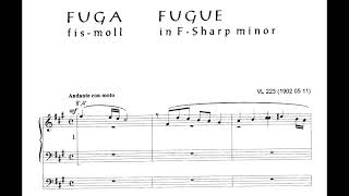 Микалоюс Чюрлёнис - Фуга для органа фа-диез-минор, VL 223 - Юрате Ландсбергите