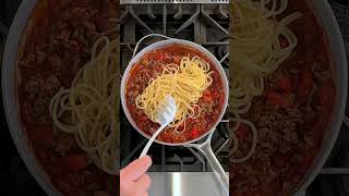 Cowboy Spaghetti - The Best of Two Culinary Worlds