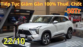 ✅  Tiếp Tục Giảm Gần 100% Thuế, Giá Xe Mitsubishi XForce Cuối Tháng 10 Lăn Bánh XForce | Xegiatot24h