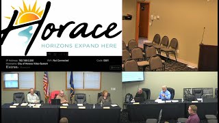 Horace Planning Commission Meeting October 12, 2021