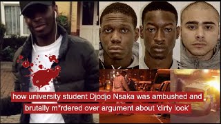 how university student Djodjo Nsaka was brutally m*rdered over argument about 'dirty look' #crime