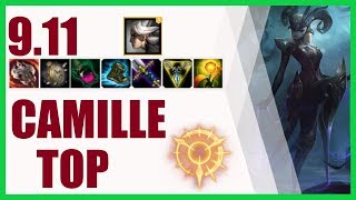 Camille Top Ranked Challenger Patch 9.11 - KR Challenger