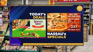 Grocery Store Digital Signage