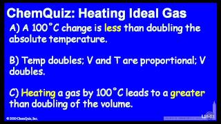 Heating Ideal Gas  (Quiz)