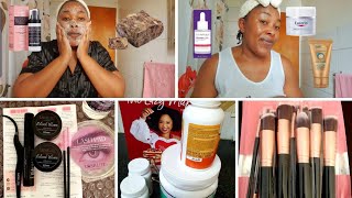 Get That Glow: A.m Skincare Routine, Supplements, And Makeup Brushes Unboxing