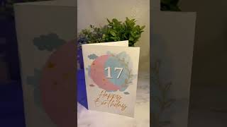 17th Birthday Card| Happy Birthday #etsyshop #teens#birthday