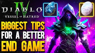 Diablo 4 - Don't Ruin Your End Game! Step By Step Tips To Power Boost After Level 60!