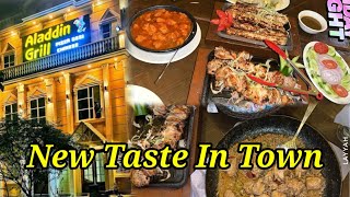 New Taste in Town || Alladin Layyah Branch Food Review || Lets Try - Video By MJ Vlogs