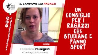 Federica Pellegrini e la scuola