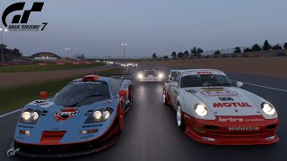 GRAN TURISMO 7 | PSVR2 | BMW McLaren F1 GTR | Multiclass race at Le Mans |