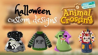 50+ Halloween Custom Designs | Animal Crossing New Horizons