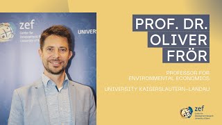 Interview with Prof. Dr. Oliver Frör on the Cuban BioEconomy (CUBE) project