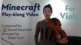 Minecraft Play-Along Video for Viola, with Coach Jenny