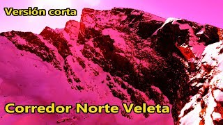 Corredor norte  del Veleta versión corta