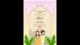 Motion Graphics I Living Room Storiez I Wedding E-Card