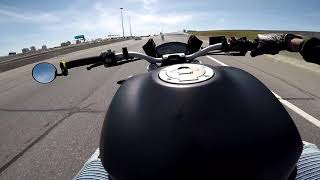 Nice cruise on the highway ducati monster 797 2018🇨🇦