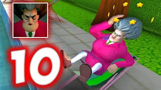 Scary Teacher 3D! Sun Bath Disaster! Level 10 Walkthrough iOS & Android