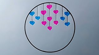 Circle Drawing - Simple Heart Drawing ड्राइंग