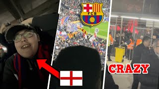 English Fan Experiences BARCELONA Atmosphere 😱