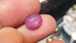 Natural Ruby Star 4ct no treatment