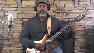 Unlocking the fretboard 16: Root note D string chord fingerings