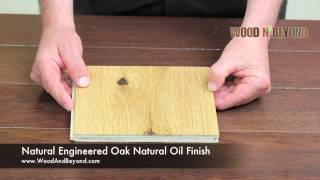 Natural Engineered Oak Natural Oil Finish