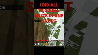 i did all possible MLG'S in minecraft short video