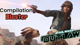 Star Wars Outlaws - Blaster Combat Compilation