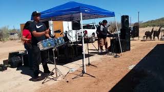 MUMSIGO FAMILY jamming in Sells Az Tohono O'odham Nation 3-28-18