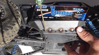 ScalerFab Axial RR10 Bomber Rock Sliders w/ Skid Plates Install Tutorial