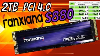 🚀 ¡El SSD Más Rápido Para Tu PC y PS5! Fanxiang S880 2TB - Hasta 7300MB/s de Velocidad ⚡🔥PCIe 4.0