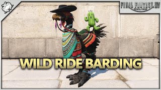 FFXIV - Wild Ride Barding